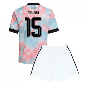 Belgien Thomas Meunier #15 Borta Kläder Barn VM 2026 Kortärmad (+ Korta byxor)